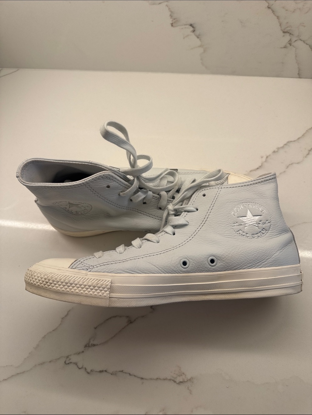 Converse Chuck Taylor All Star Leather High Moonbathe Women’s 10 A07132C